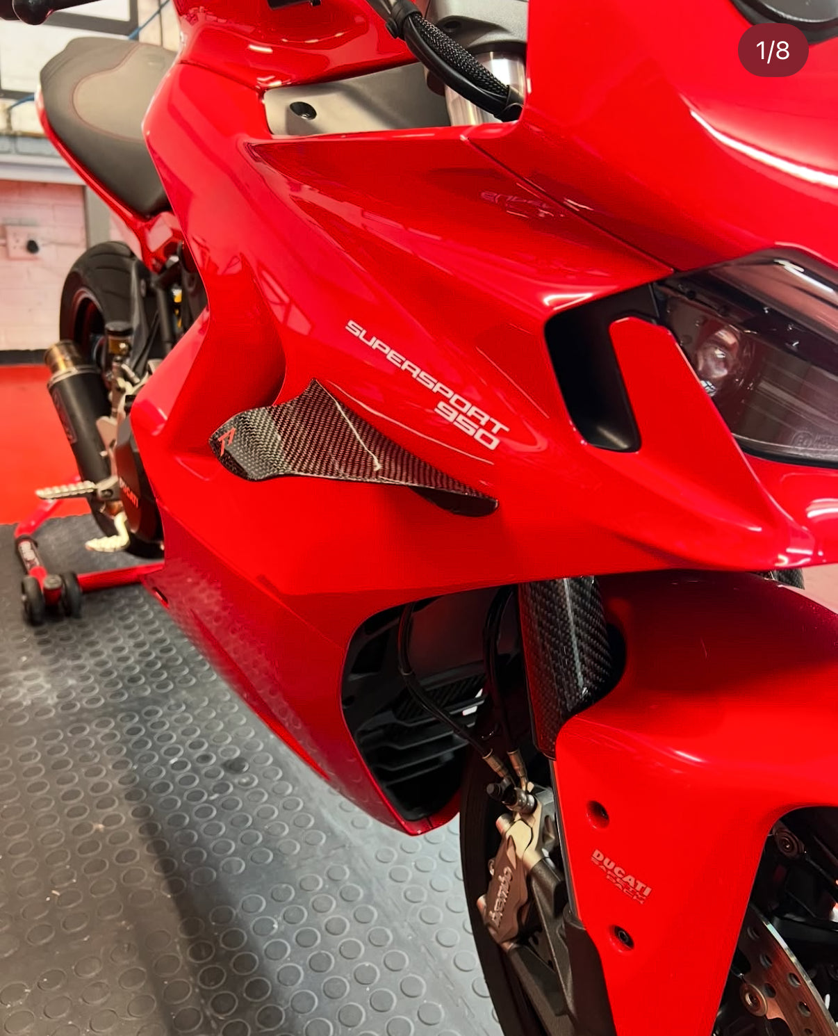 Ducati 950 SuperSport Carbon Fiber Wing