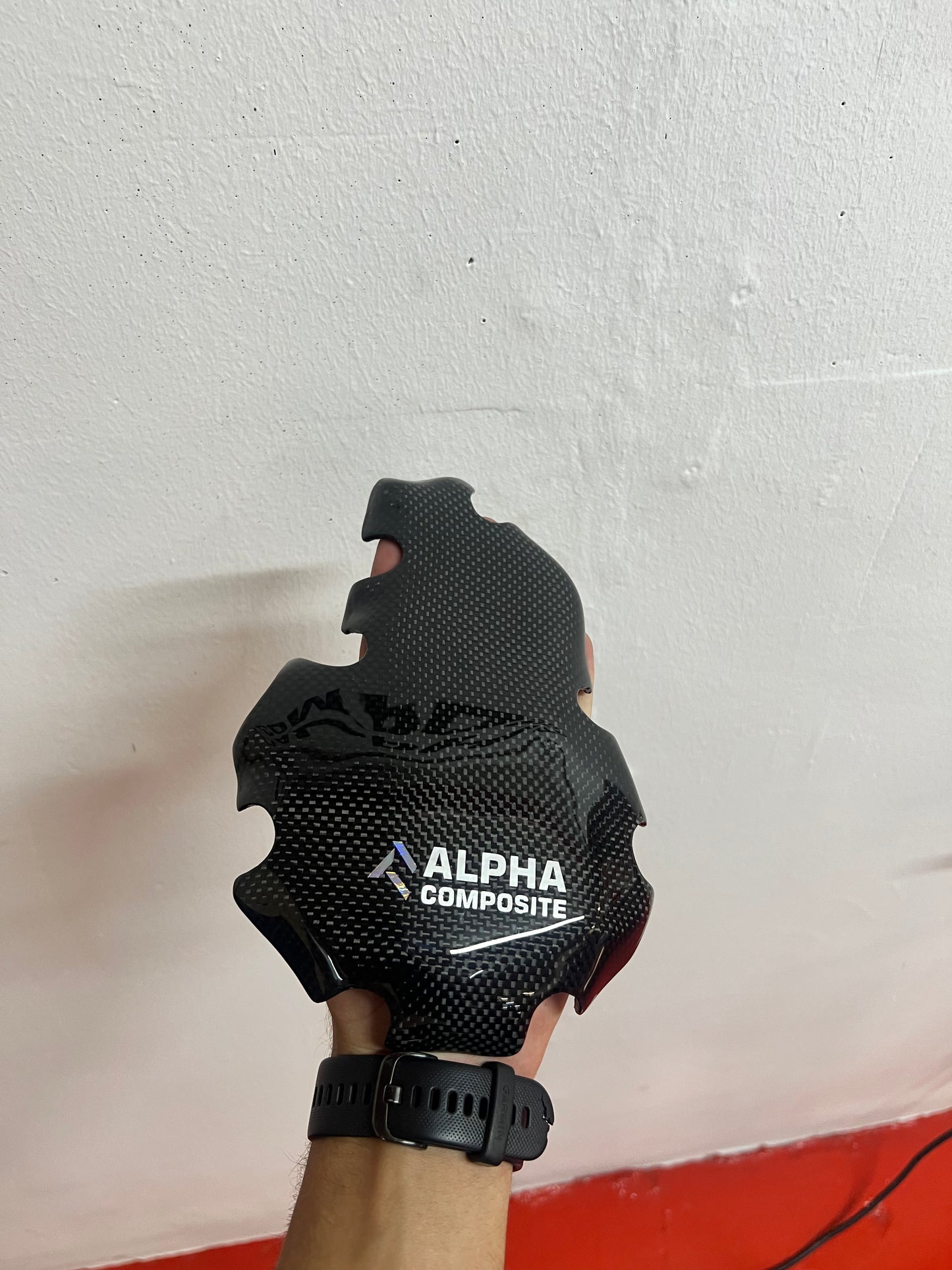 Carbon Skinned Engine Cover