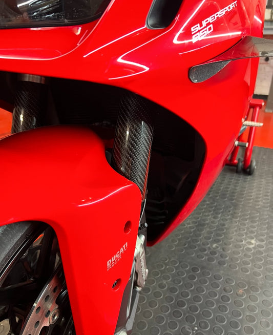 Ducati 950 SuperSport Carbon FIber Fork Guards